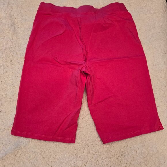 89th & MADISON | TRIBAL PINK BERMUDA SIDE SLIT SHORTS | SIZE 16 - Picture 3 of 7